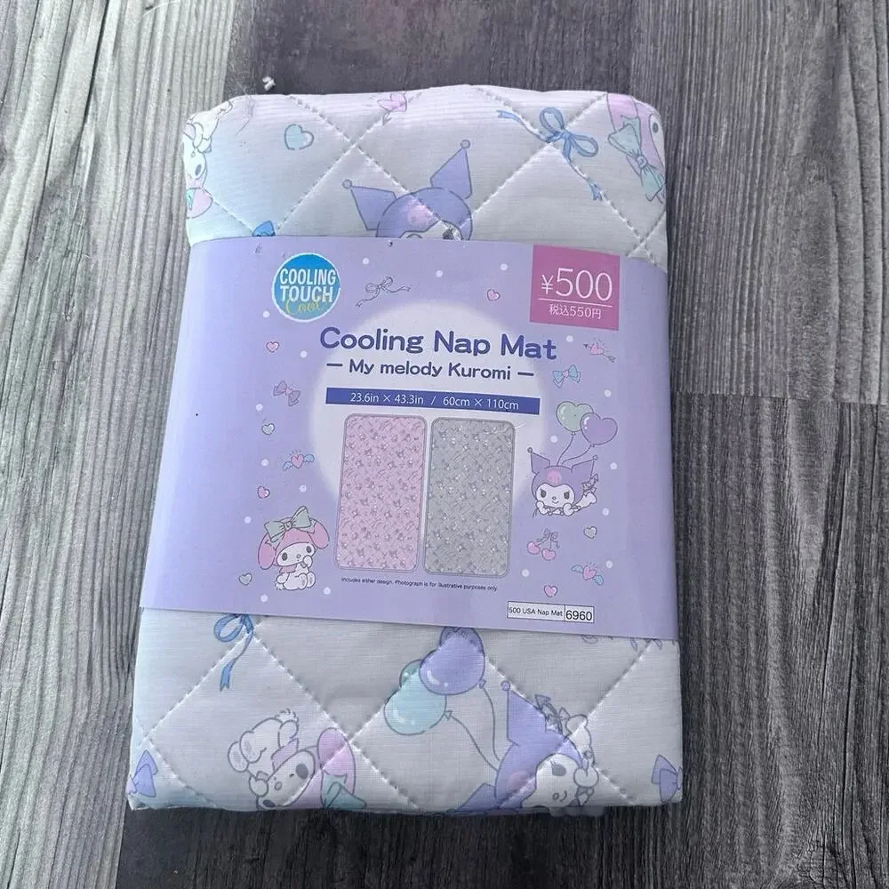 daiso my melody kuromi sanrio cooling nap mat